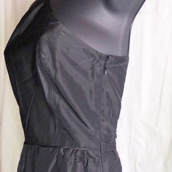 J. Crew One Shoulder Black Dress - Picture 5 of 7